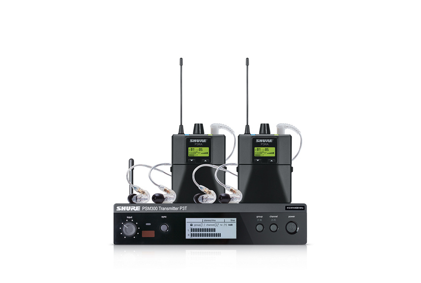 Shure PSM 300 In-Ear Monitoring System jetzt als Band Pack erhältlich